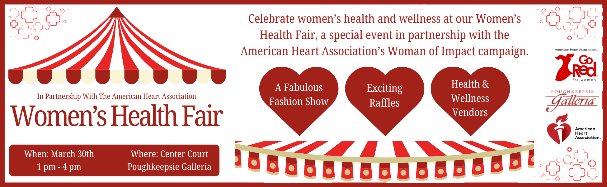 Womens Health Fair Web Banner