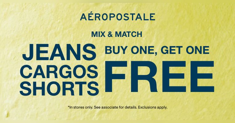 Aeropostale Campaign 187 Mix and Match Jeans Cargos and Shorts Buy One Get One Free EN 1200x630 1