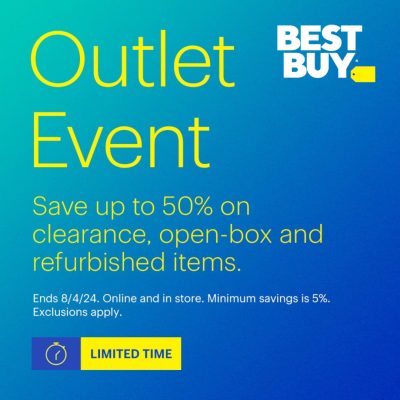 Best Buy Campaign 9 Best Buy Outlet Event EN 1080x1080 1