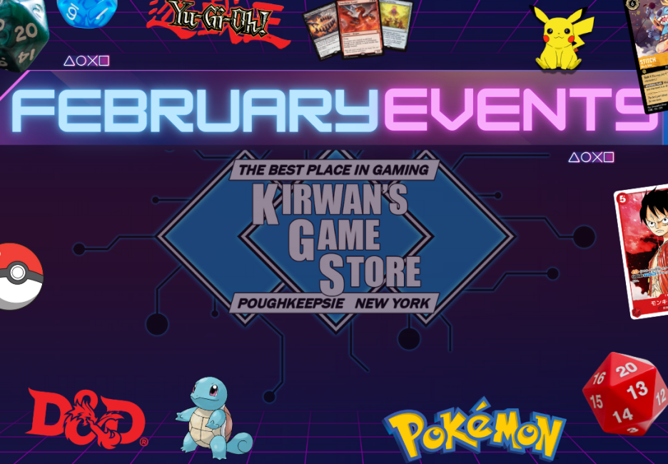 Kirwans February Events