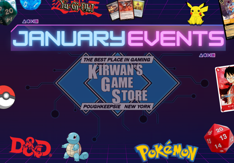 Kirwans January Events