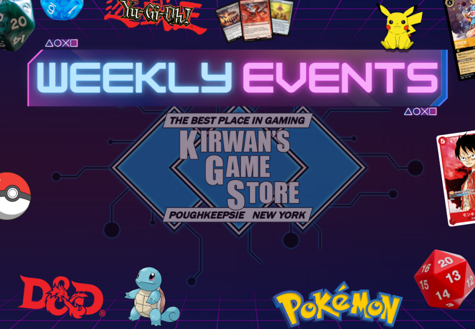 Kirwans Weekly Events