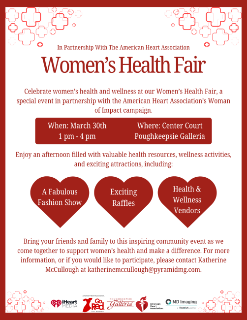 General Flyer PG Women's Health Fair